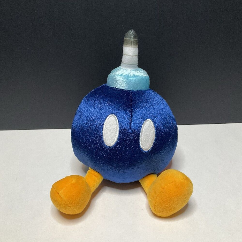 Universal Studios Super Nintendo World Bob-omb Stuffed Doll Toy 6" Plush